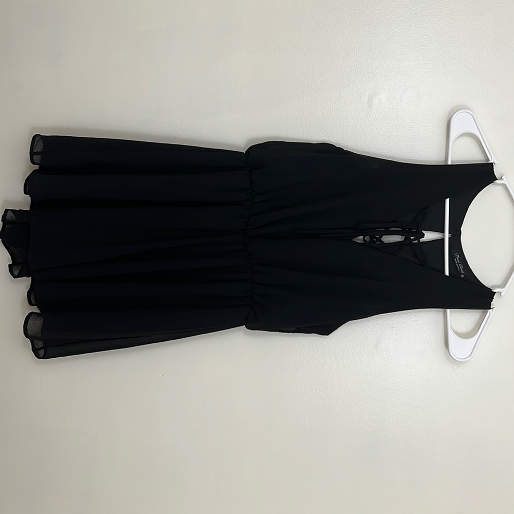 Medium Final Touch black romper